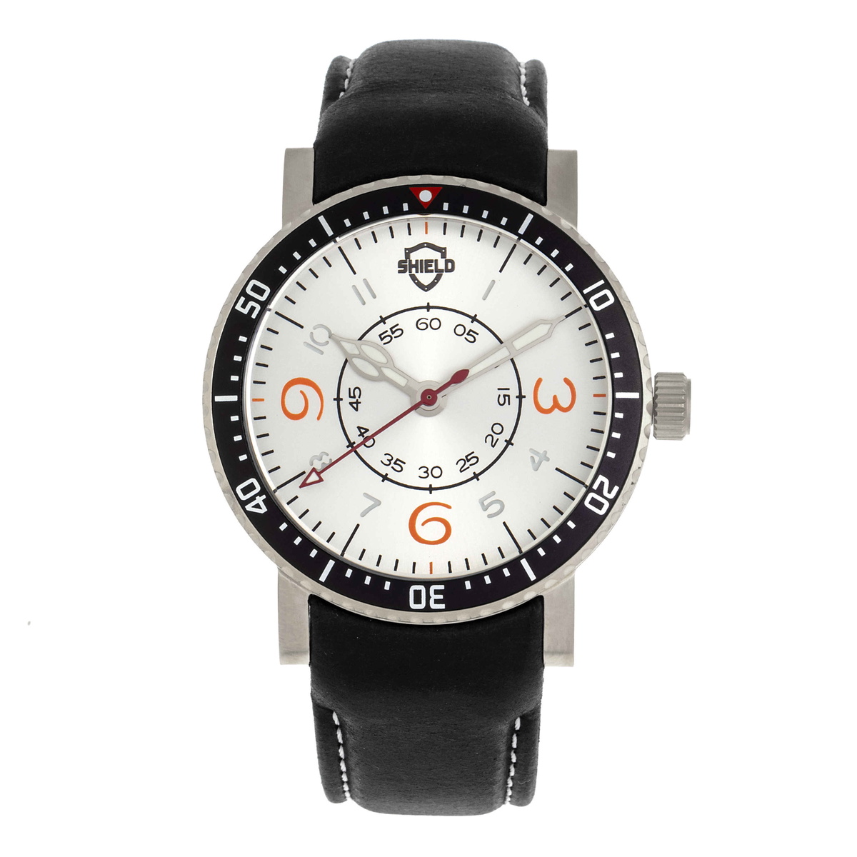 Shield Gilliam Quartz Silver Dial Mens Watch SLDSH100-1