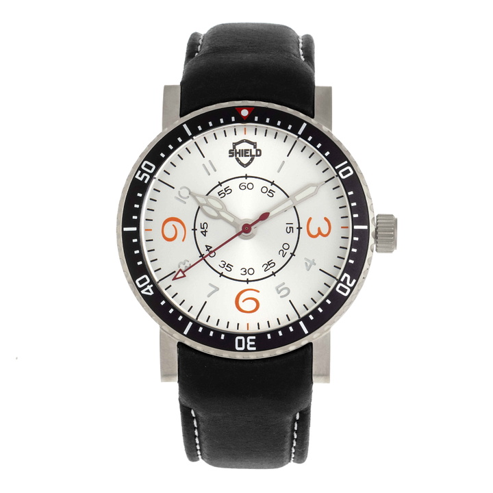 Photo: Shield Gilliam Quartz Silver Dial Mens Watch SLDSH100-1