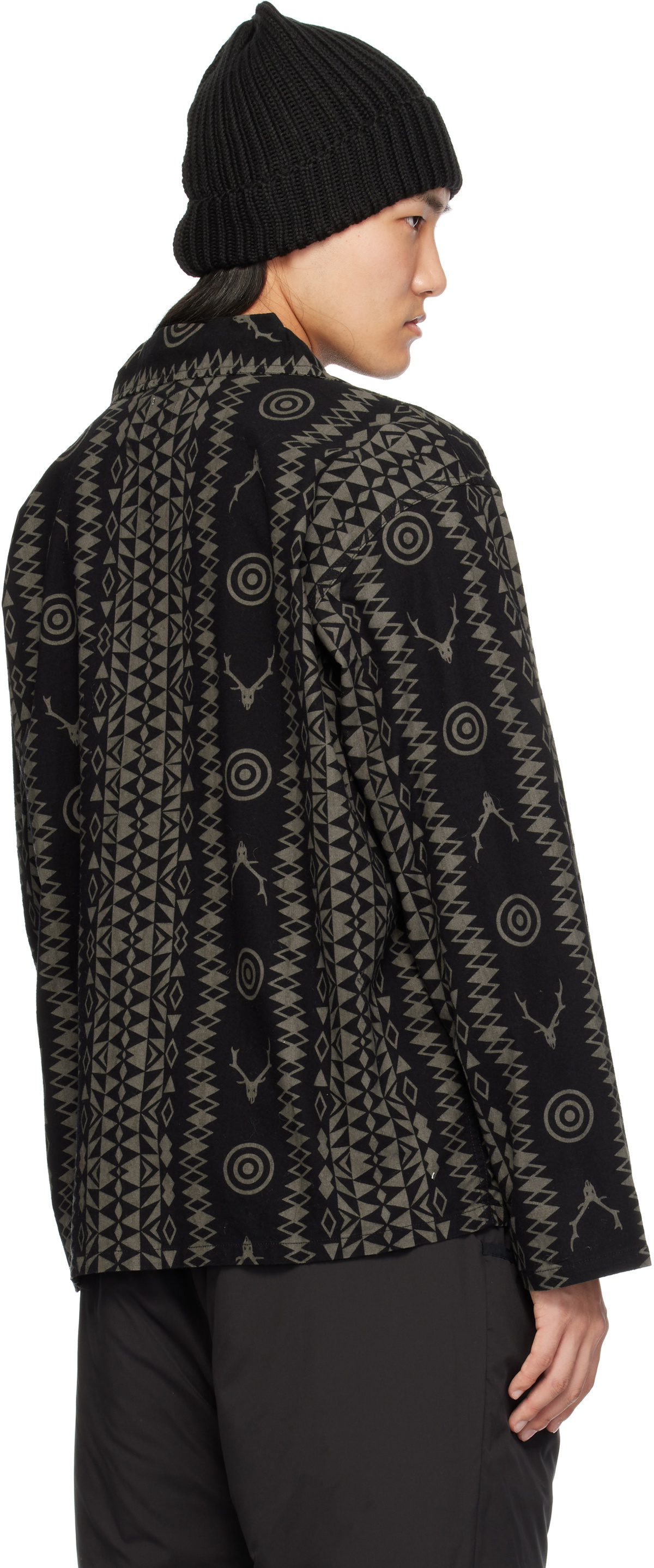 South2 West8 Black Hunting Shirt South2 West8