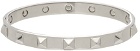 Valentino Garavani Silver Rockstud Cuff Bracelet