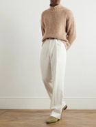 PIACENZA 1733 - Alpaca, Cashmere and Silk-Blend Rollneck Sweater - Neutrals