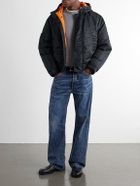 Canada Goose - Windrow Twill Hooded Down Bomber Jacket - Black