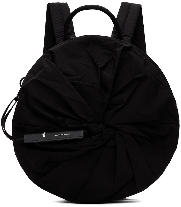 Photo: Côte&Ciel Black Adria Smooth Backpack