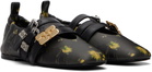 GANNI Green Sue Triple Printed Ballerina Flats