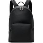 BOSS Black Embossed-Logo Backpack