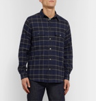 Norse Projects - Checked Cotton-Flannel Shirt - Blue
