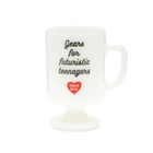 Human Made Men's Glass Pedestal Mug in White