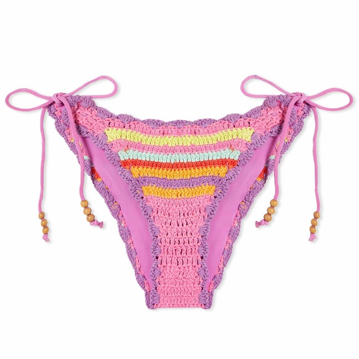 Photo: It's Now Cool Women's Crochet Tie Bikini Bottoms in Vida