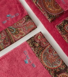 Etro Set of 5 cotton terry towels