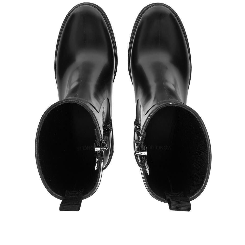 Moncler Women's Kickstream Rubber Rainboots Beige