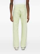 Robyn Lynch Green Straight-Leg Trousers