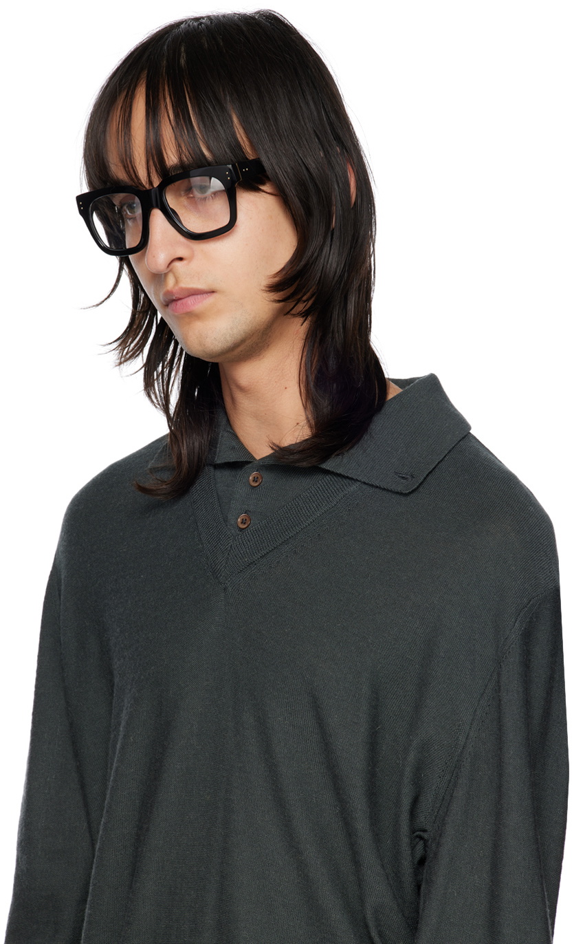 LINDA FARROW Black Max Glasses