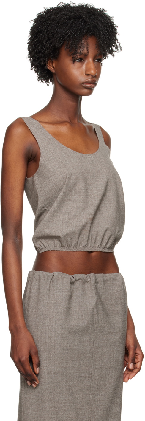 Gabriela Coll Garments Gray No.208 Tank Top