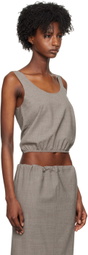 Gabriela Coll Garments Gray No.208 Tank Top