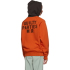 Wacko Maria Orange and Grey Washed Heavy Weight Hoodie