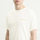 Universal Works Men's Wish You Were Here T-Shirt in Ecru