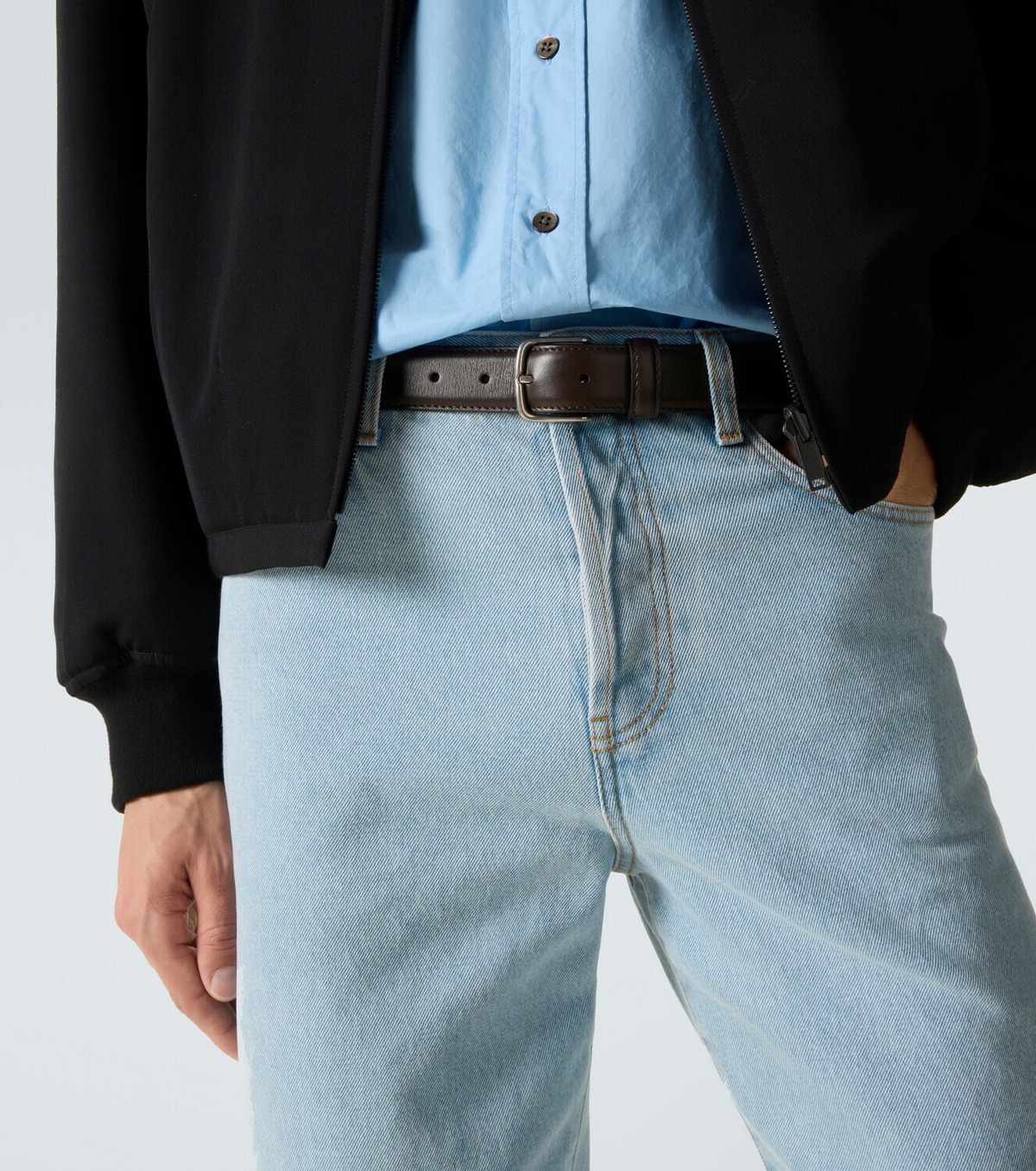 The Row Classic leather belt