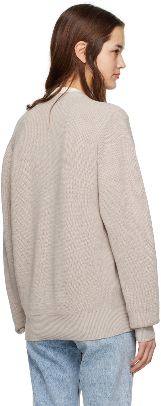 Études Beige Boris Cardigan