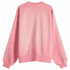 BEAMS Men's Fade Sweatshirt in Fade Red