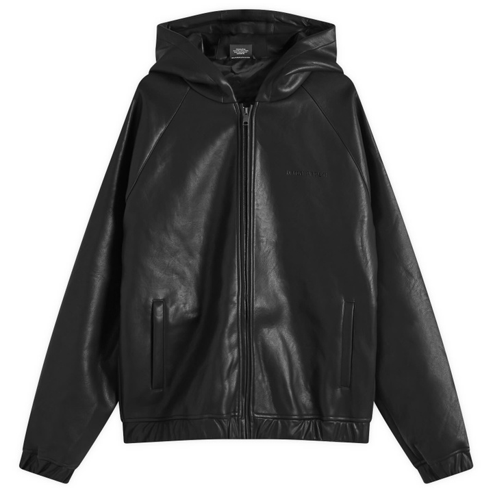Photo: Daily Paper Men's PU Scuba Jacket in Black
