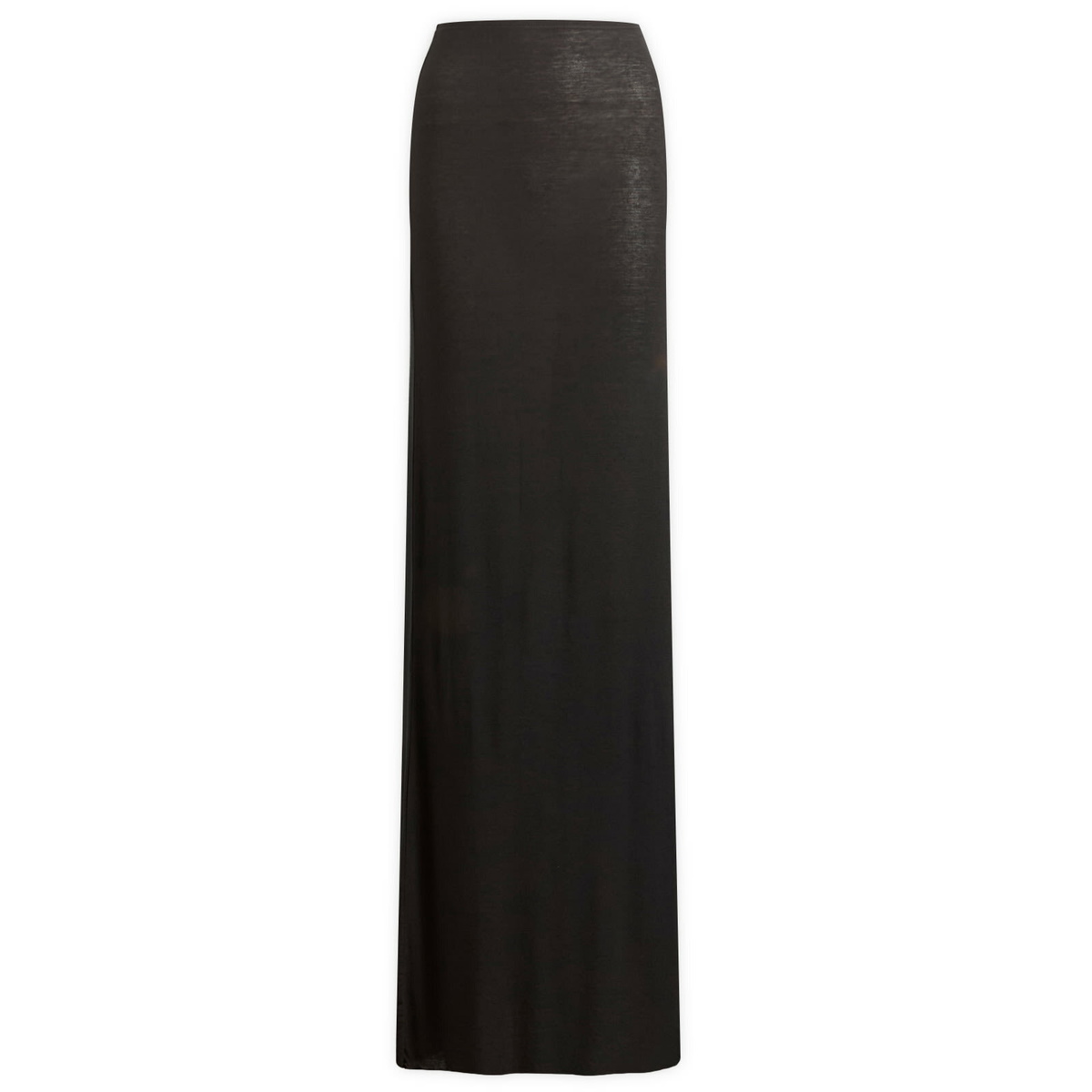 SKIMS Women's Sheer Modal Long Skirt in Onyx