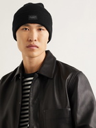 Rag & Bone - Addison Logo-Appliquéd Ribbed Wool-Blend Beanie