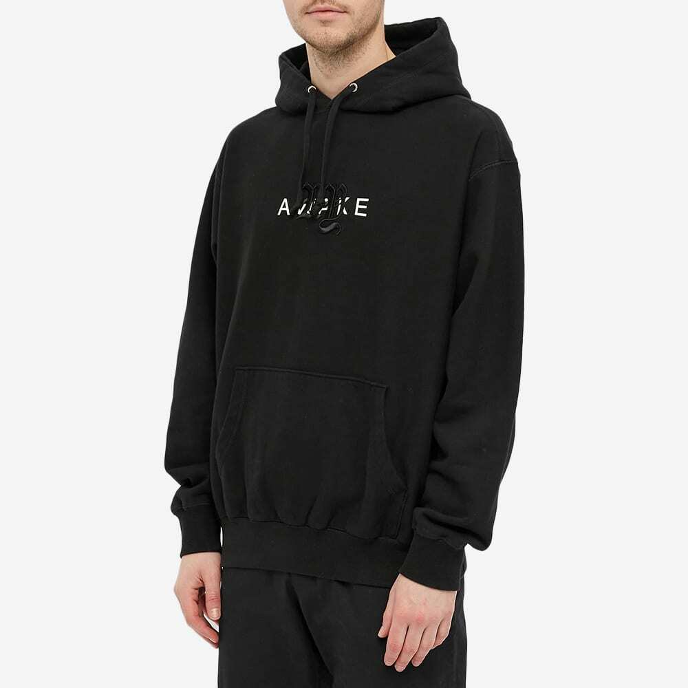 Awake NY Men's College Logo Hoody in Black Awake NY