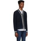 rag and bone Navy Edmond Cardigan