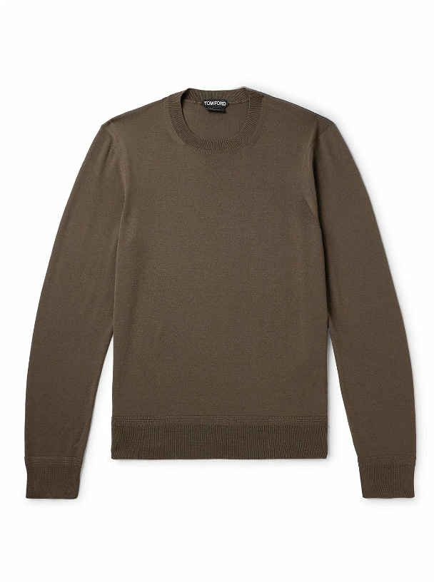 Photo: TOM FORD - Wool Sweater - Brown
