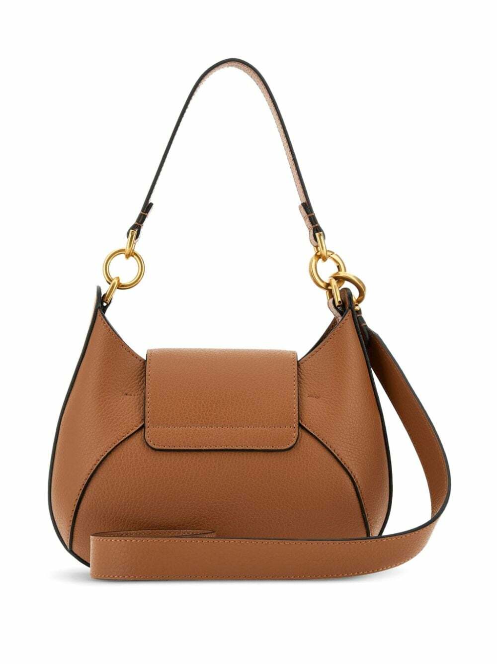 【送料&関税込】Hogan Mini Shopping H-bag Hogan H-Bag Shopping Bag Small BROWN for Woman