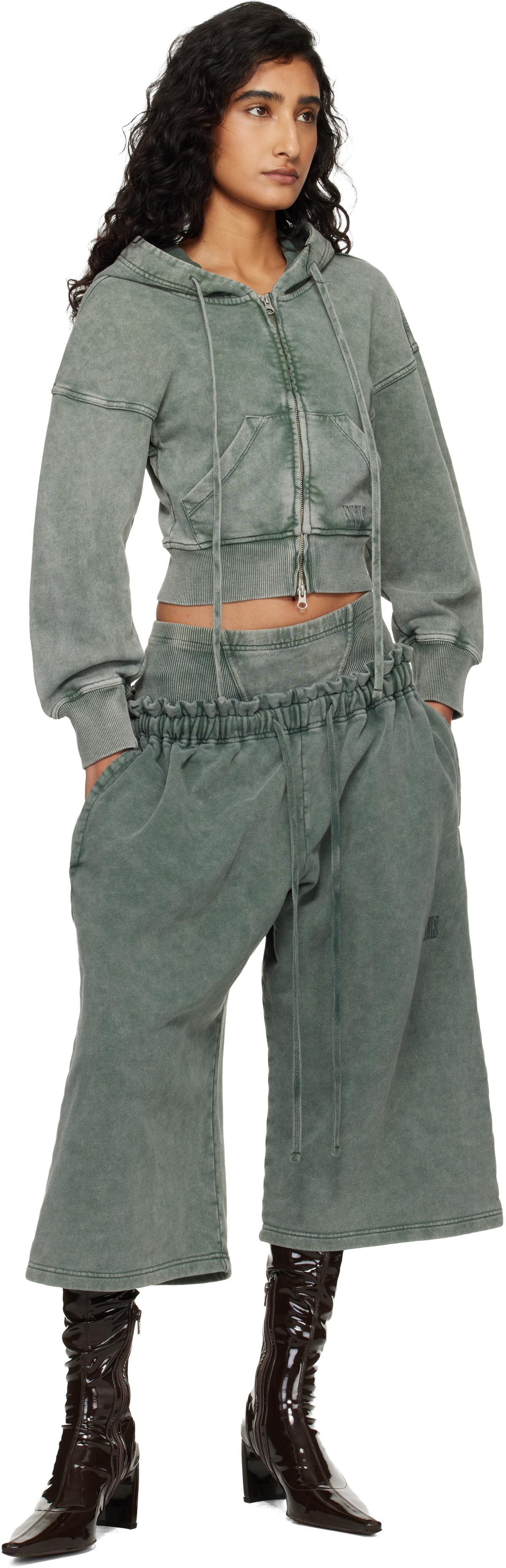 KNWLS Green Haze Sweat Shorts