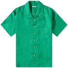 s.k manor hill Men's Aloha Vacation Shirt in Kelly Green