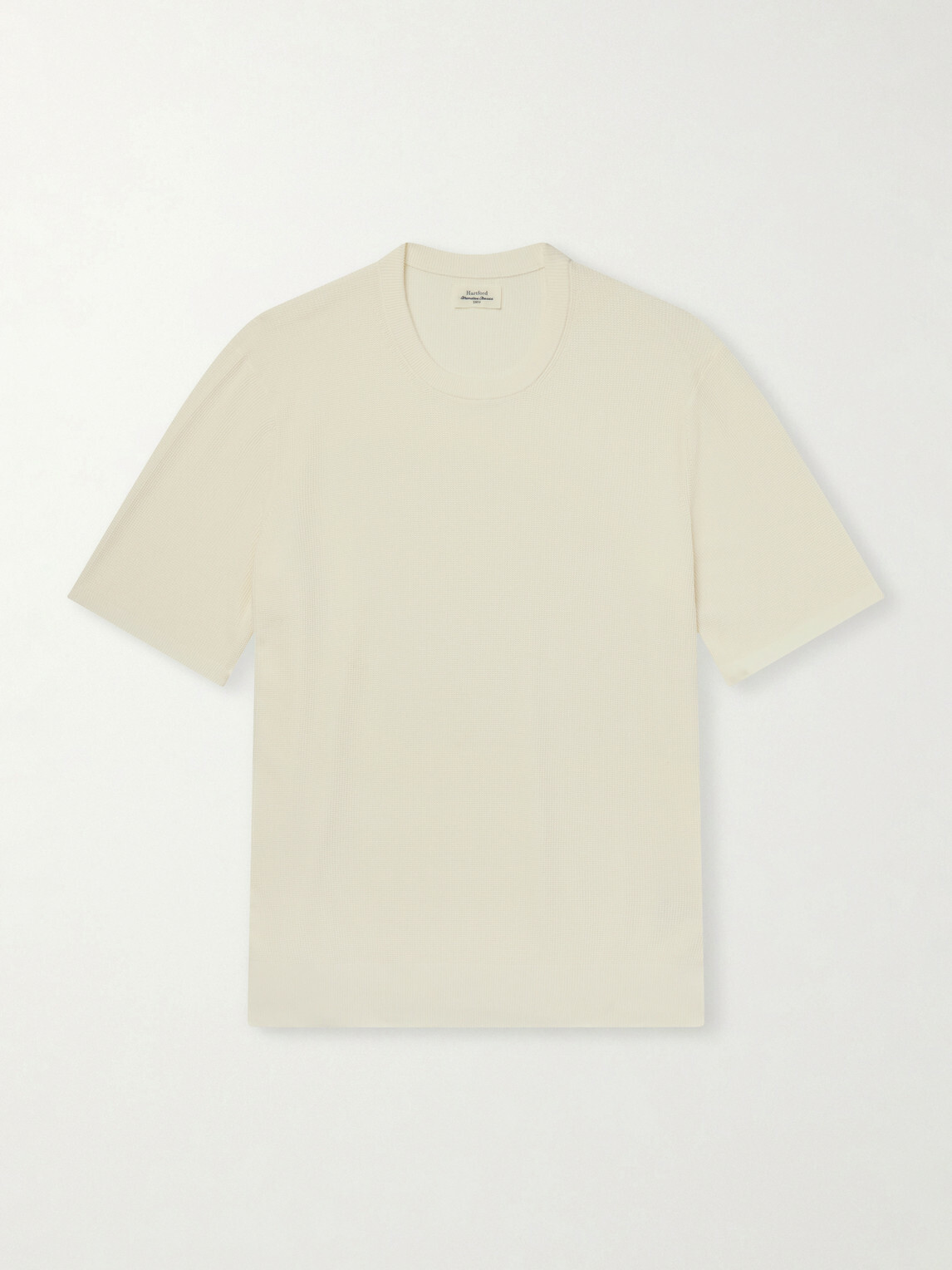 Hartford - Cotton-Piqué T-Shirt - Neutrals