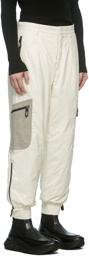 Giorgio Armani White Neve Technical Cargo Pants