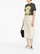 GANNI - Cat Print Organic Cotton T-shirt