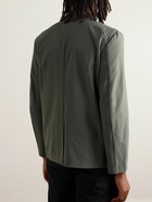 POST ARCHIVE FACTION - 6.0 Right Nylon-Blend Blazer - Gray