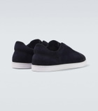 Magnanni Open suede sneakers