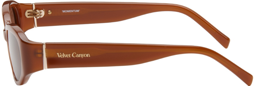 Velvet Canyon Brown Momentum Sunglasses