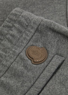 Moncler Tonal Cotton Sweatpants Grey