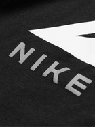 NIKE RUNNING - Trail Logo-Print Dri-FIT Cotton-Blend Jersey T-Shirt - Black - M