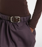 The Attico Belted polo dress