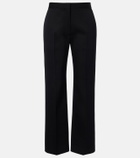 The Row Trino wool straight pants