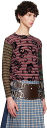 Chopova Lowena Multicolor Peggy Long Sleeve T-Shirt