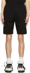 Off-White Black Wave Diag Sweat Shorts