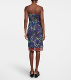 Dries Van Noten - Floral off-shoulder midi dress