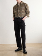 RRL - Cotton-Jacquard Shirt - Brown