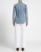 Petar Petrov Womens Denim shirt in Blue