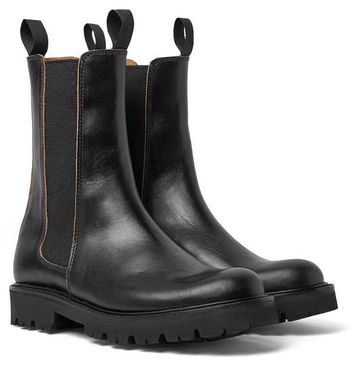 Photo: Grenson - Huxley Chromexcel Leather Chelsea Boots - Black