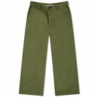 Kenzo Paris Men's Kenzo Straight Leg Cargo Pant in Dark Khaki