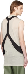 Rick Owens Black Bauhaus Vest